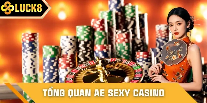 AE Sexy Casino LUCK8 có dealer xinh đẹp, livestream chân thực