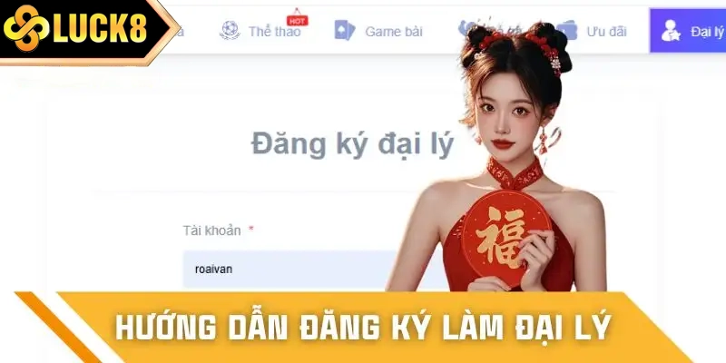 Các bước đăng ký đại lý đơn giản