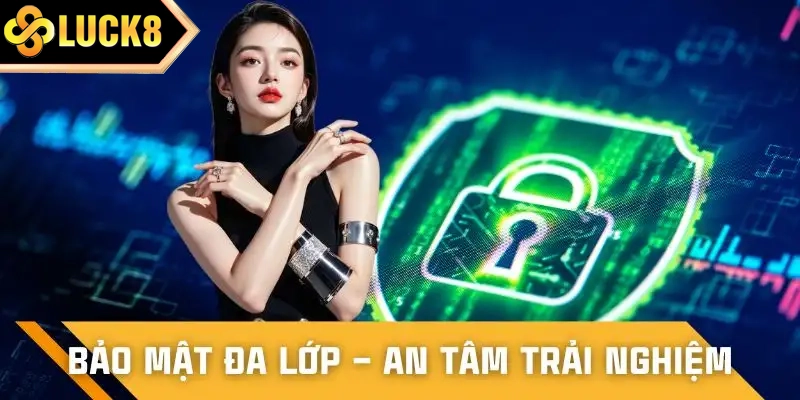 Hệ thống bảo mật được áp dụng công nghệ mã hóa hiện đại