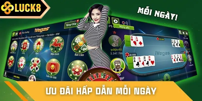 Các chương trình khuyến mãi tại LUCK8 được triển khai thường xuyên
