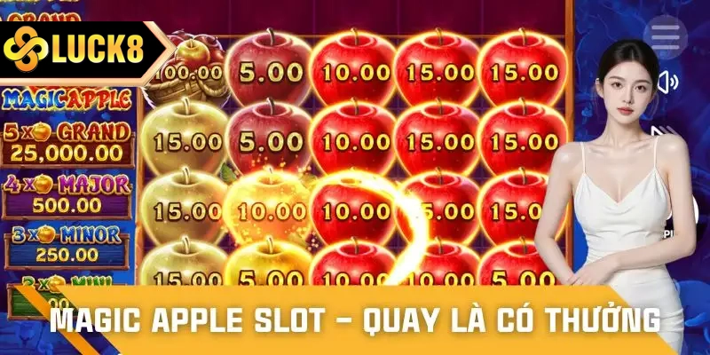 Magic Apple Slot thu hút với lối chơi đơn giản